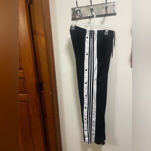 Adidas stripped track pants